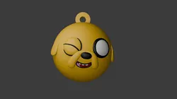 jake the dog keychain