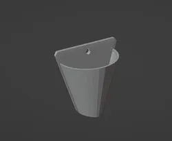 Maceta de pared | Modelo 3D | Deco hogar