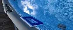 Magnetic skimmer cover for SunSolar Through Wall Skimmer Kit