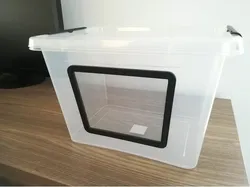 Plastic box insects enclosure
