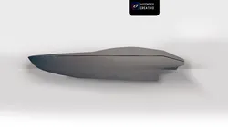 Racing BOAT RC -  B-35  - Modular .stl