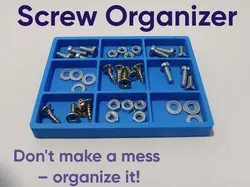 Screw Repair Organizer