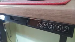 Uniform Facade Standing Desk Drawers