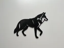 Wolf Wall Art #7