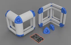 2020 R20-90 3-ways Connector (90°+90°)