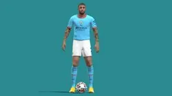 3D Rigged Kyle Walker Manchester City