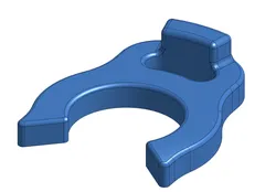 Anycubic Kobra 3 PTFE Tube Clip (Reverse Engineered)