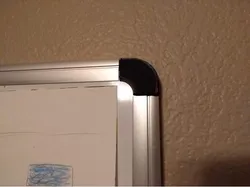 Corner pieces for white board