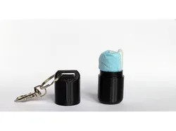 Face Mask Holder Keyring