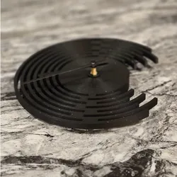 Fișiere pentru imprimante 3D | Fișier 3MF | Silent Spiral Wall Clock