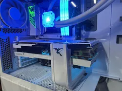 GPU Power Cable Guide With GPU Stand