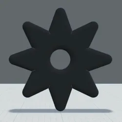 Gratis Cosplay STL indir - Child "SAFE" Shuriken 06 - Cyberbeast