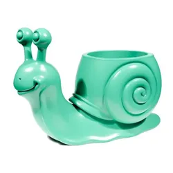 Home Decorations & Ornaments STL Descărcare - Flowerpot snail - 3D Everything