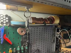 HSW Tape Storage Shelf (18mm Rods) with Divider