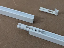 IKEA VIDGA Curtain Rod Connector Upgrade