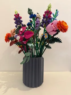 LEGO flower vase./LEGO wazon do kwiatów.