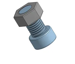 M20-2.5 Screw and Nut