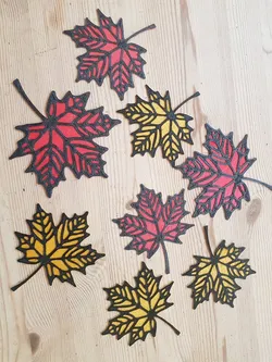 Maple leaf dual colour - remix