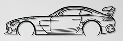 Mercedes AMG GT black series Wall Art