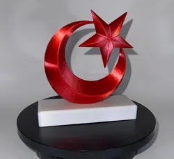 Moon star Ay Yildiz Halbmond Stern 1
