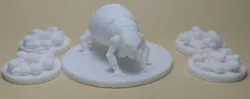 Rot Grub Queen and Rot Grub Swarms (DND / TTRPG)