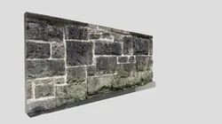 Rough stone wall