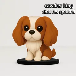 Sculptures & Artworks STL تنزيل - Cute Cavalier King Charles Spaniel - NicoToons