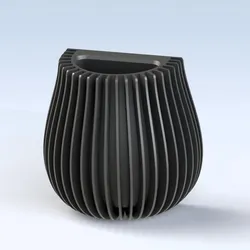 Tall wall planter