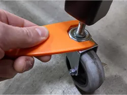 Threaded stud caster wrench