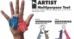 7 in 1 - Artist Multipurpose Tool