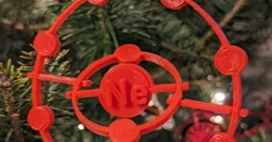 Atom Ornament - Quick Print