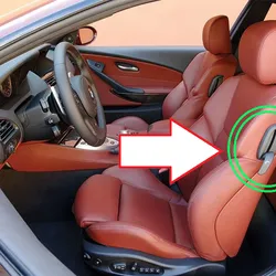 BMW E63 M6 coupe seat handle