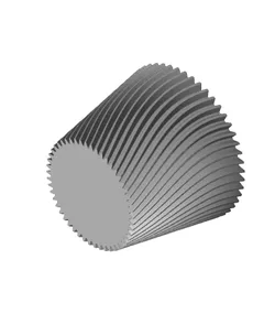 Cache-pot Flux Torsadé