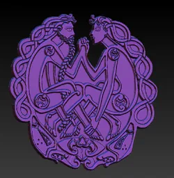 Celtic decoration. Styling