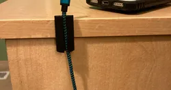 Desktop Cord Holder (Updated)