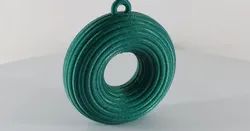 Donut Tree Ornament, Christmas Decor by Slimprint