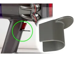 DYSON cordless vacuum cleaner handle repair / DYSON Akku-Sauger Griff Reparatur