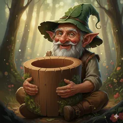 Elf Decorative Flowerpot - Gnome Planter STL for 3D Printing