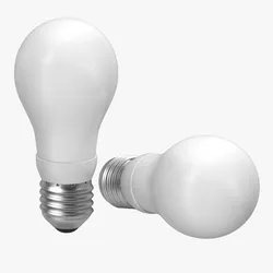 Energy Saving Light Bulb 2 3D Model 3D Model $9 - .c4d .ma .obj .3ds .max .gltf .usdz