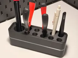 Estante para bolígrafos y herramientas - Modelo de impresión 3D gratuito