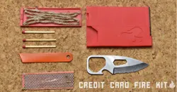 Fire making wallet kit