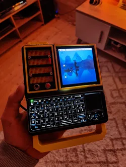 Handheld Foldable Cyberdeck (CyberPlug 3.0)