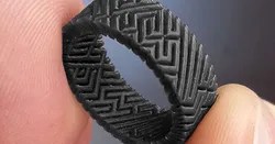 "Hatch Flow" Ring