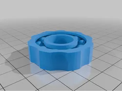 Hyper fidget ring