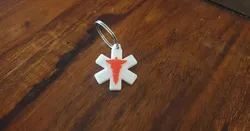 Medical Alert Keyring
