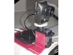 Mounts for Walksnail FPV Camera and pan servo