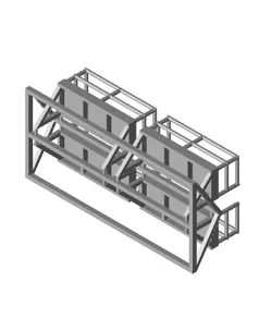 N  Scale - (4) 10' Ladder Platforms