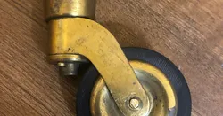 Old furniture foot wheels 52x30x8mm with M3 screws