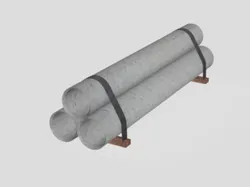 Pipes 3D Model $3 - .3ds .fbx .max .obj