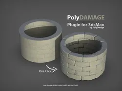 PolyDamage for 3dsMax 3D model